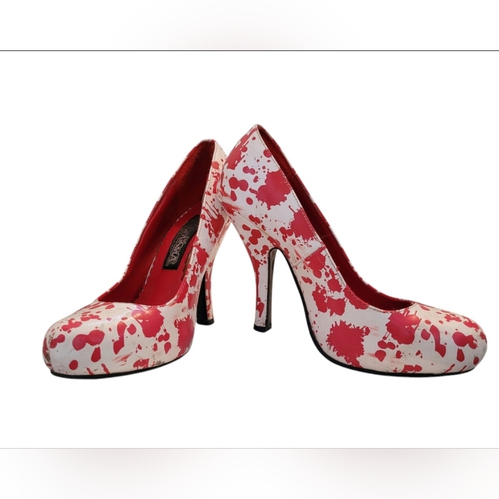Funtasma Blood Splatter Pumps - Picture 4 of 11